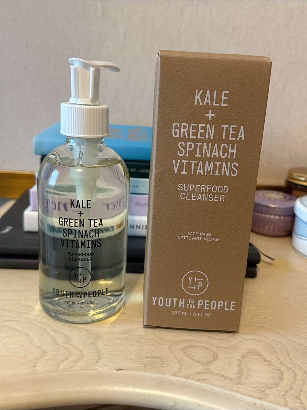 Youth To The People Kale + Green Tea Spinach Vitamins Superfood Cleanser — Clear